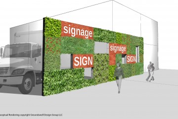 Groundswell Green Wall Concept